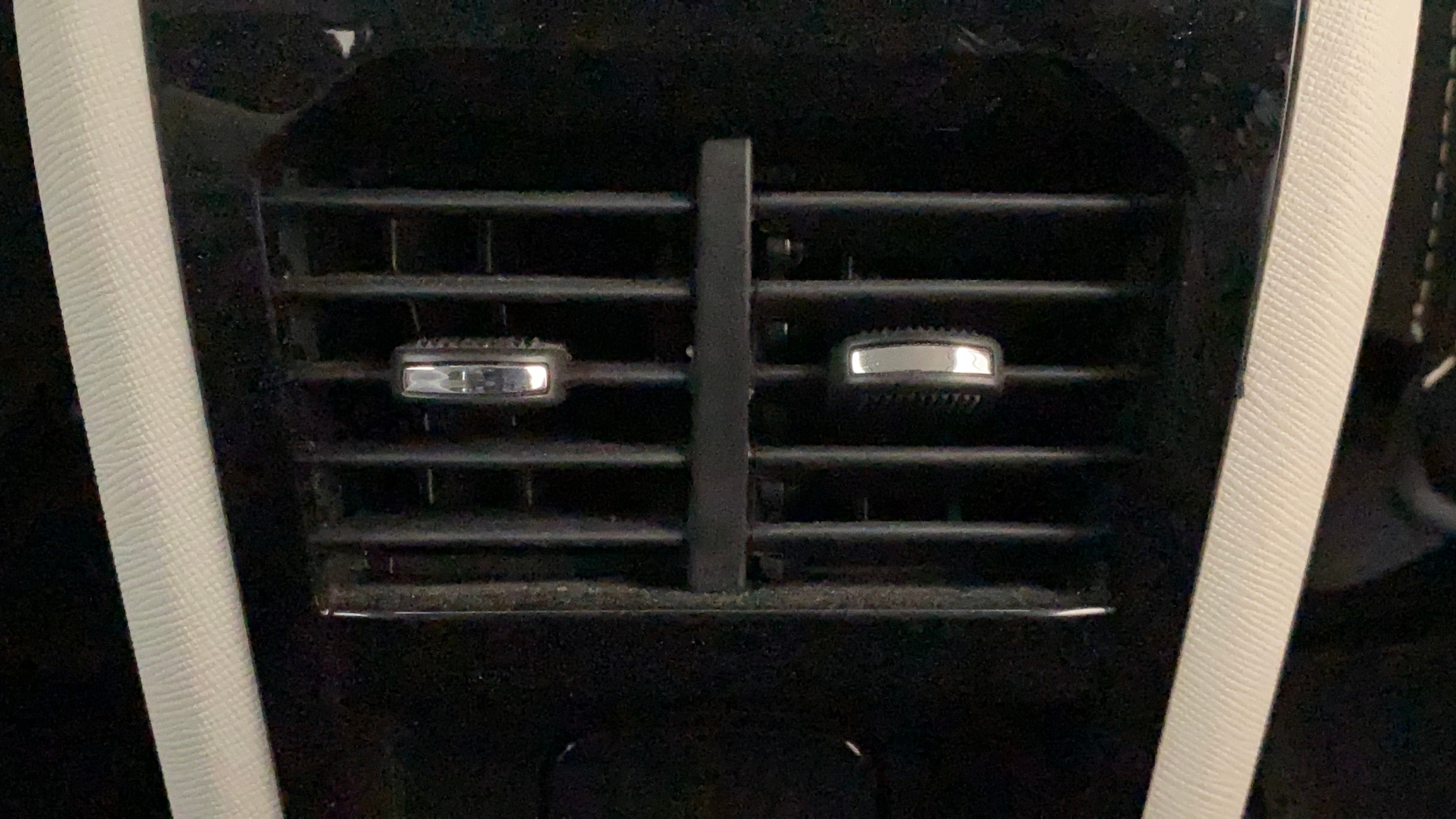 Ac vent close-up of a Tata Nexon 2017-2023