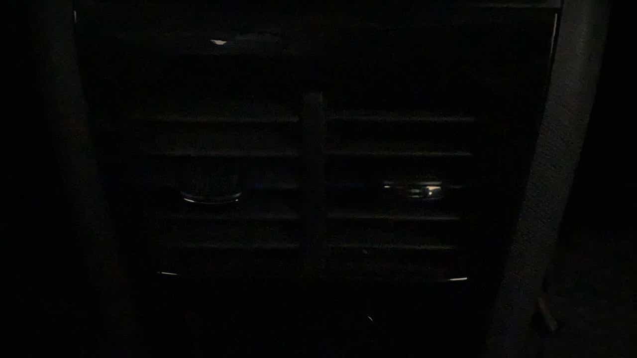 Close-up of the air conditioning vent of a Tata Nexon 2017-2023