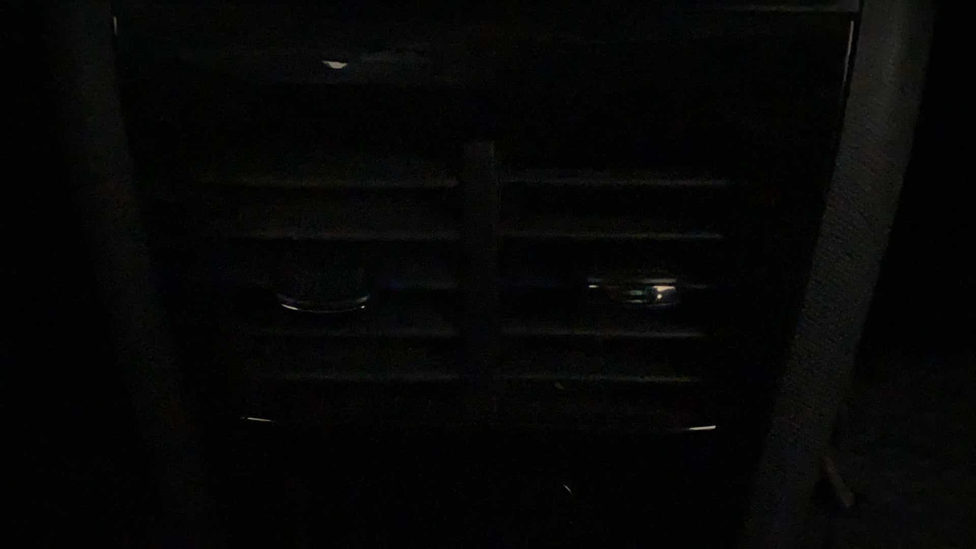 Close-up of the air conditioning vent of a Tata Nexon 2017-2023