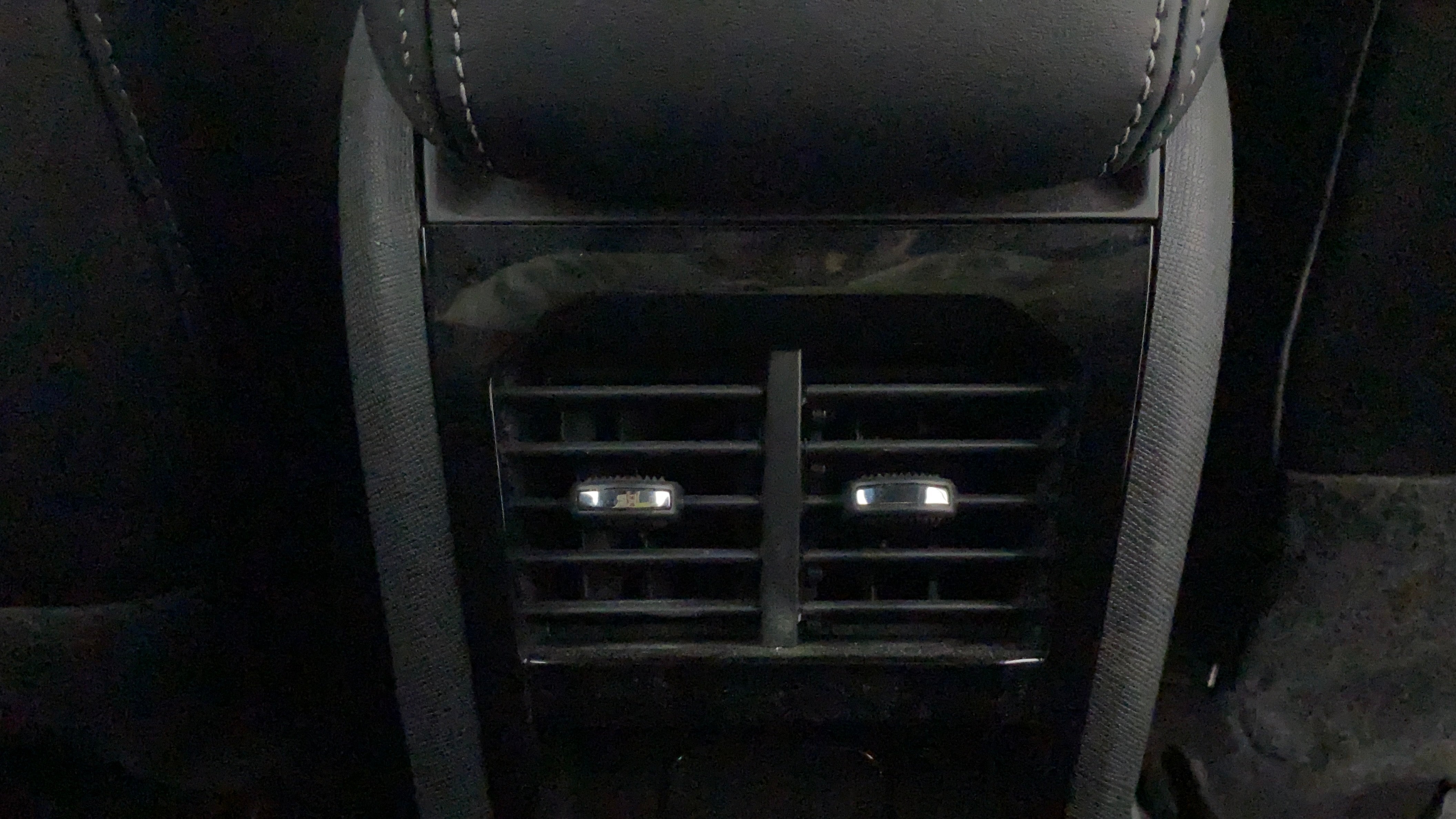 Rear ac vent of a Tata Nexon 2017-2023