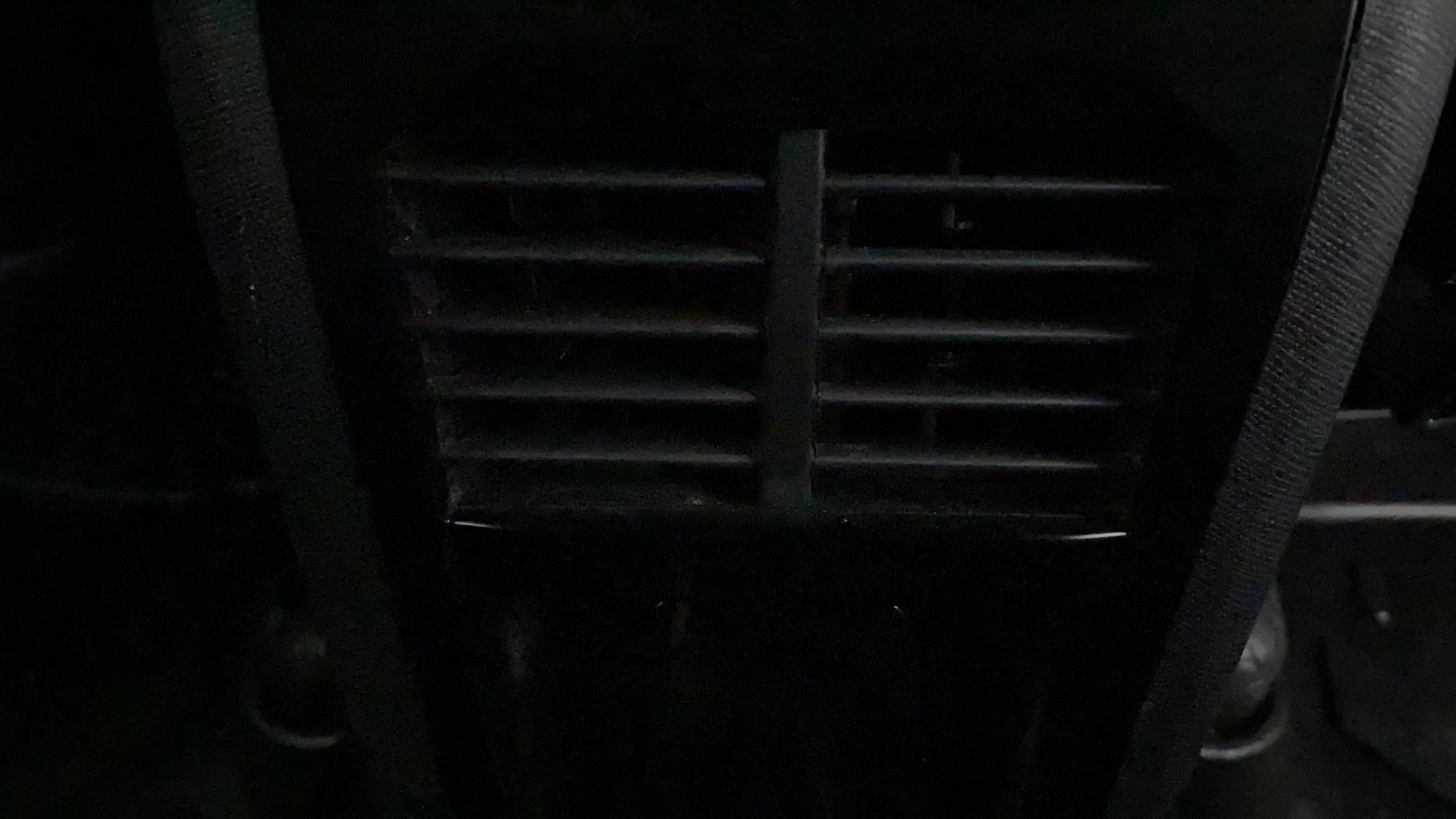 Close-up of the air vent of a Tata Nexon 2017-2023