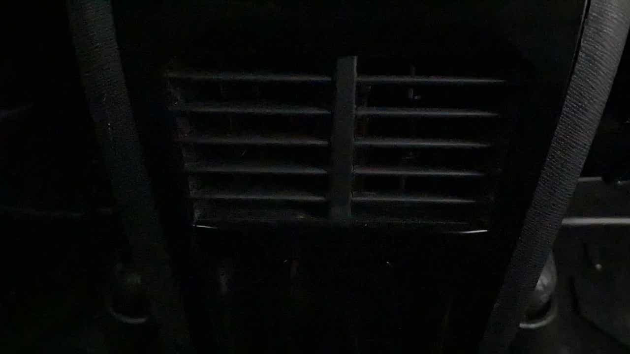 Close-up of the air vent of a Tata Nexon 2017-2023
