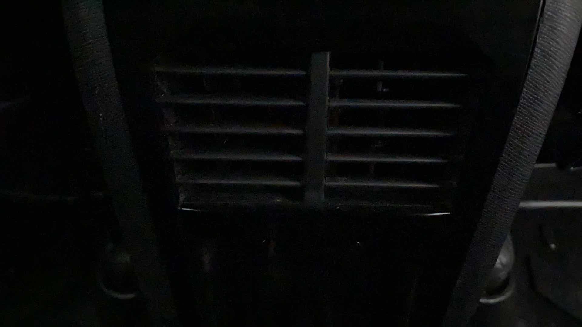 Close-up of the air vent of a Tata Nexon 2017-2023