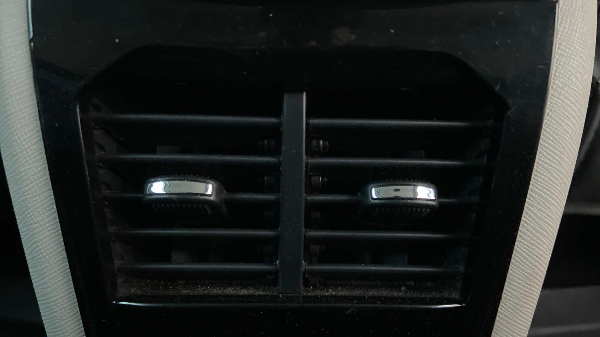 Air conditioning vent close-up of a Tata Nexon 2017-2023