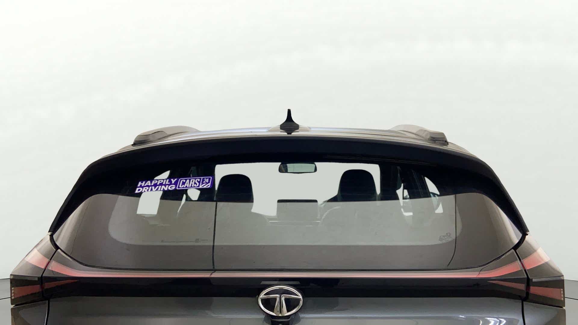 Rear view of a Tata Nexon 2017-2023