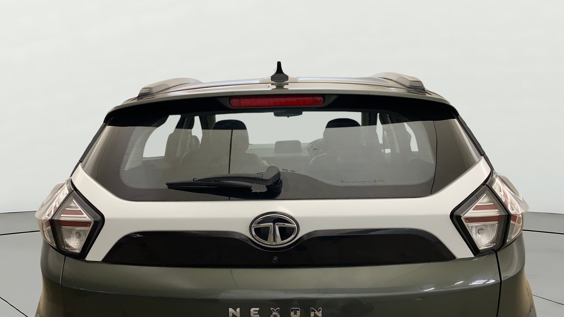 Rear view of a Tata Nexon 2017-2023