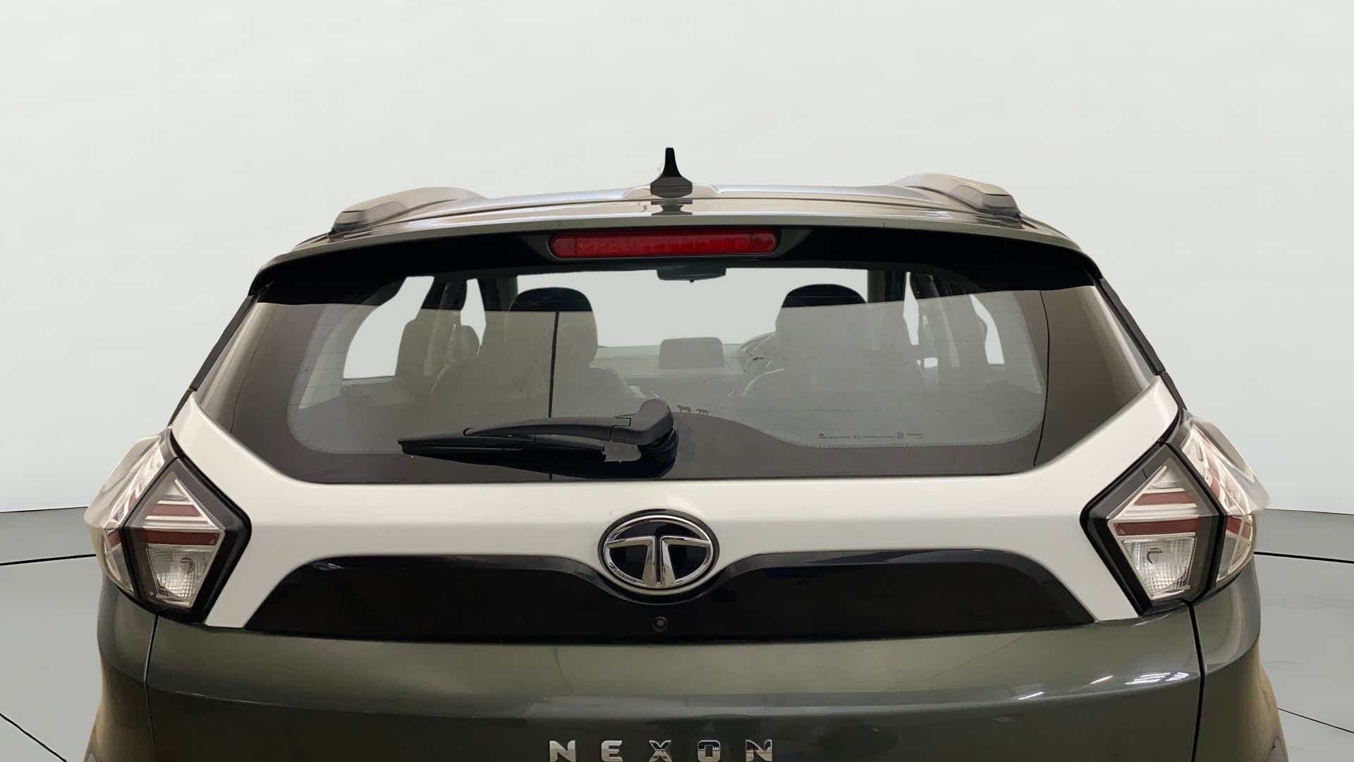 Rear view of a Tata Nexon 2017-2023