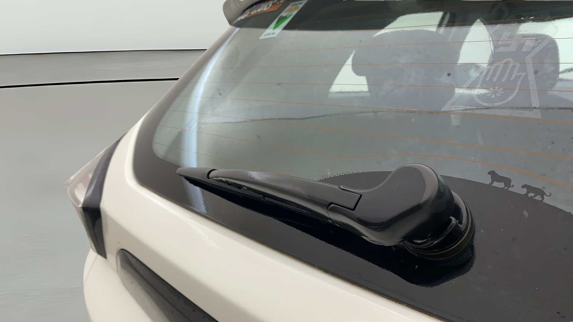 Rear windshield wiper view of a Tata Nexon 2017-2023