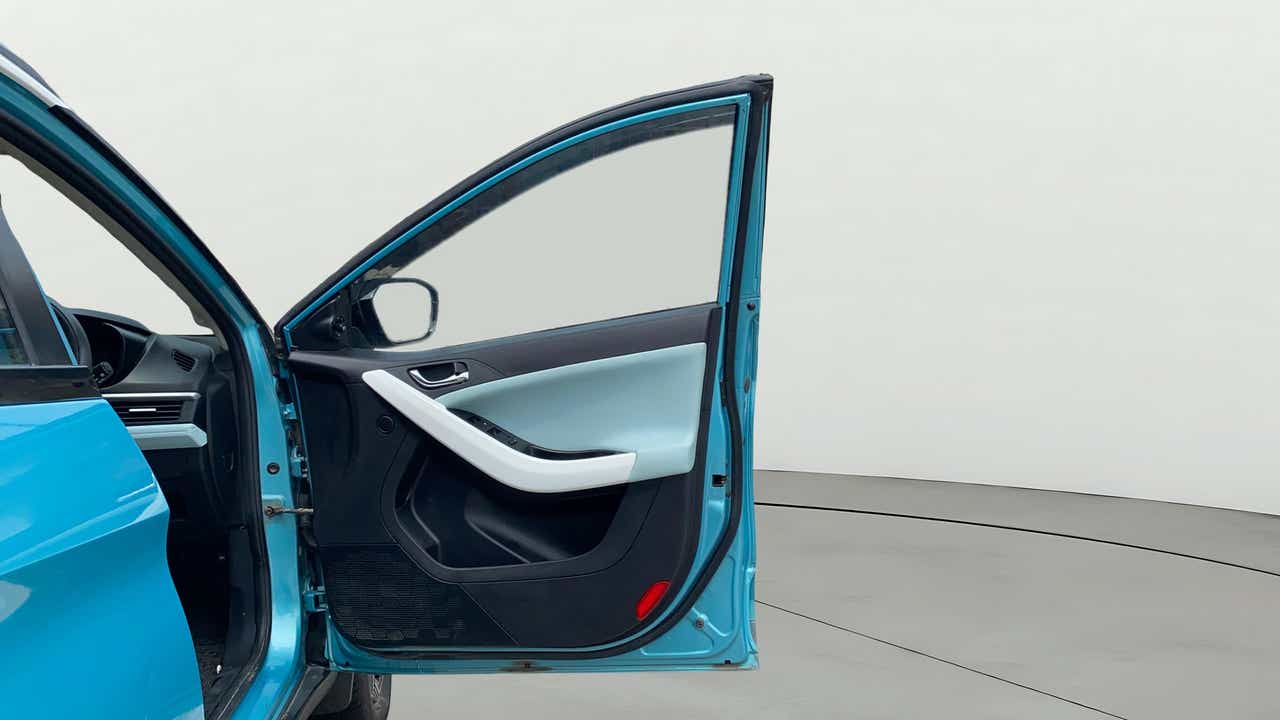 Driver side door interior of a Tata Nexon