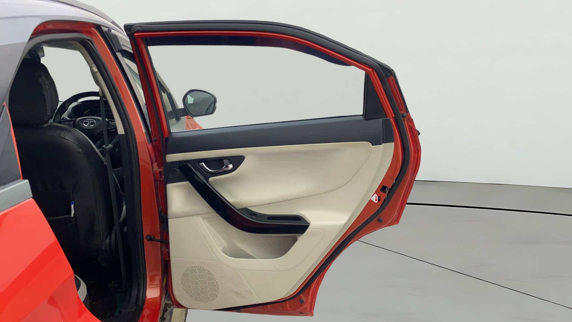 Rear left door interior of a Tata Nexon 2017-2023