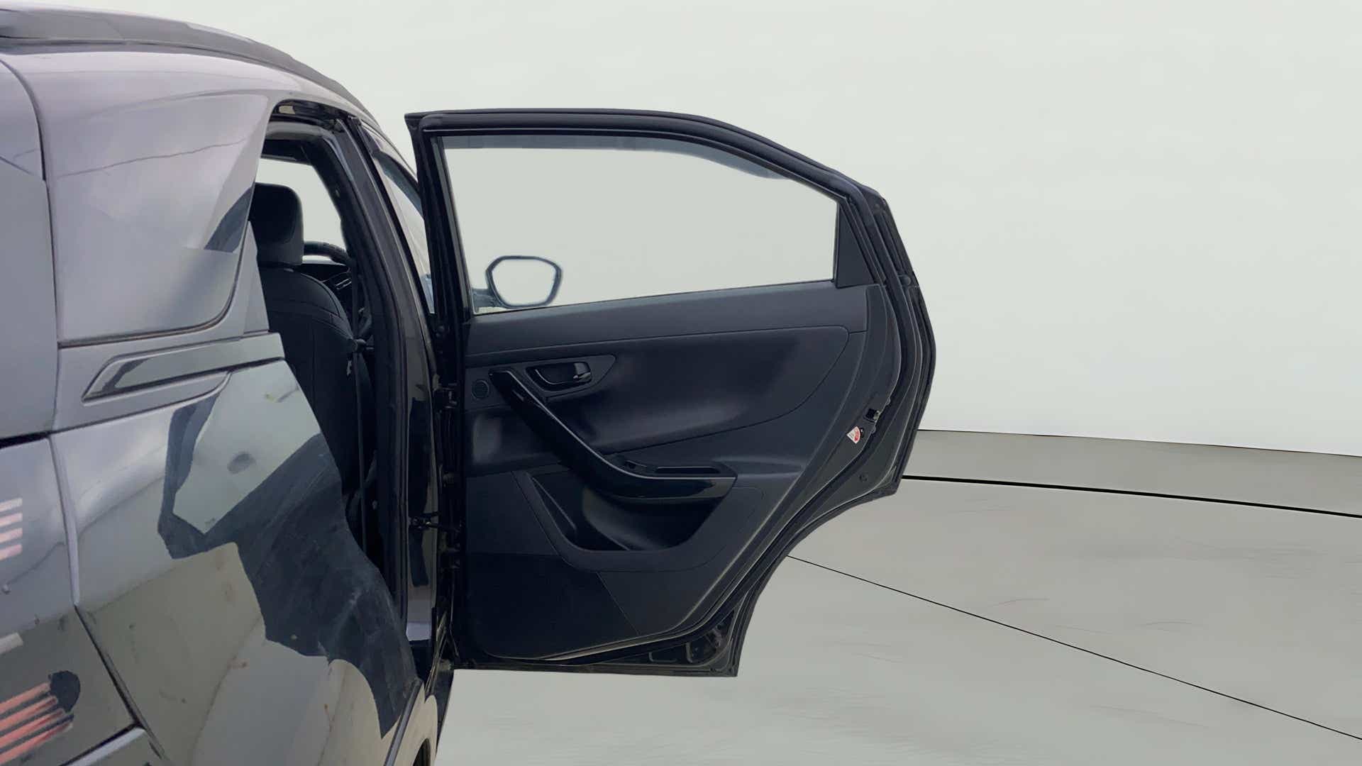 Rear left door of a Tata Nexon