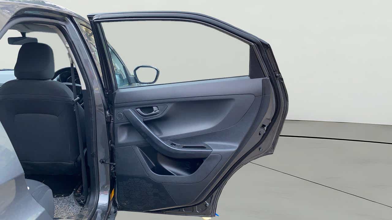 Rear door interior of a Tata Nexon