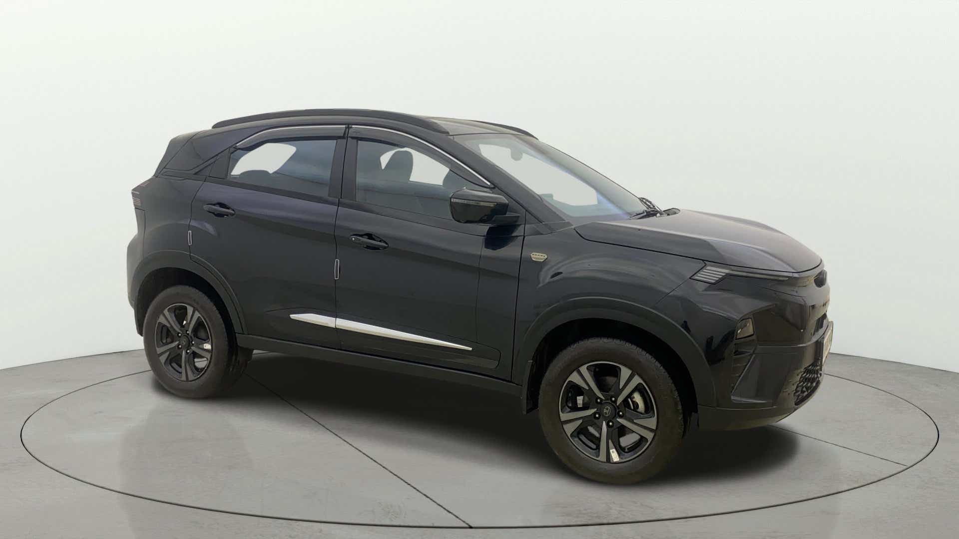Side view of a Tata Nexon