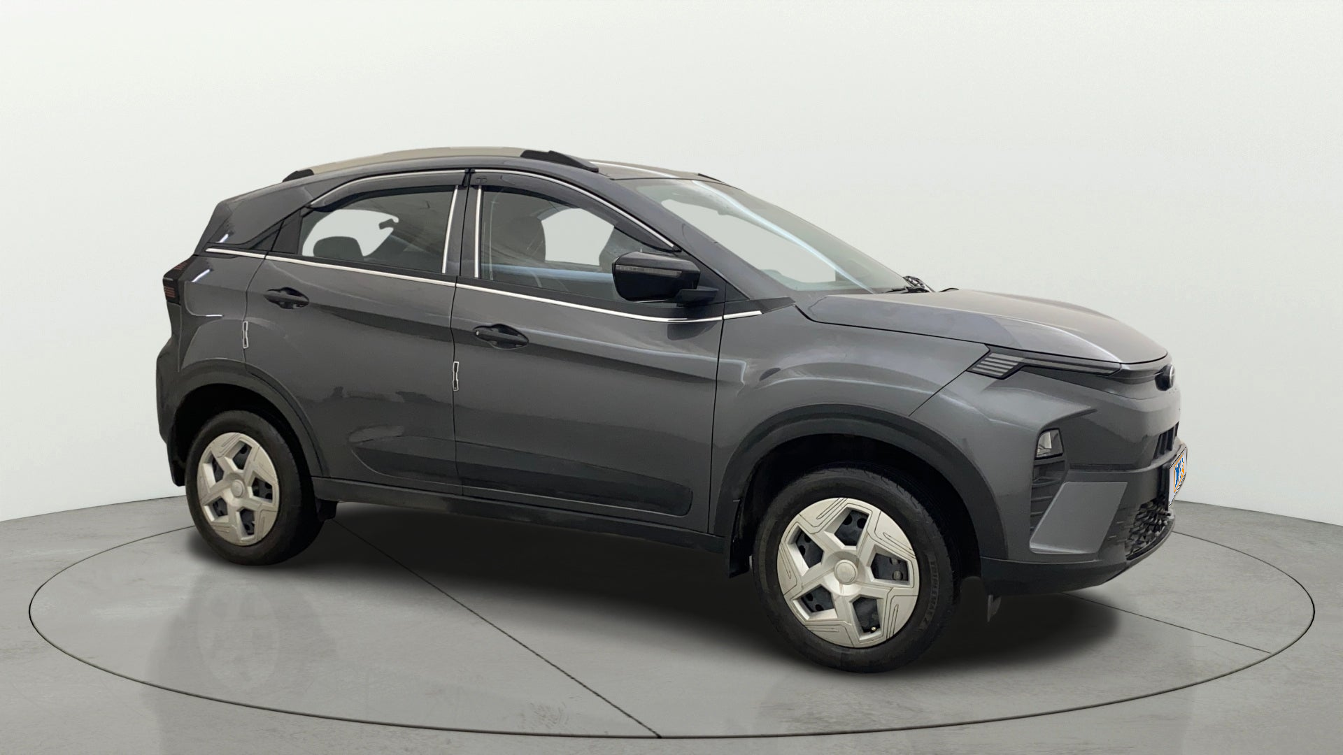 Side view of a Tata Nexon