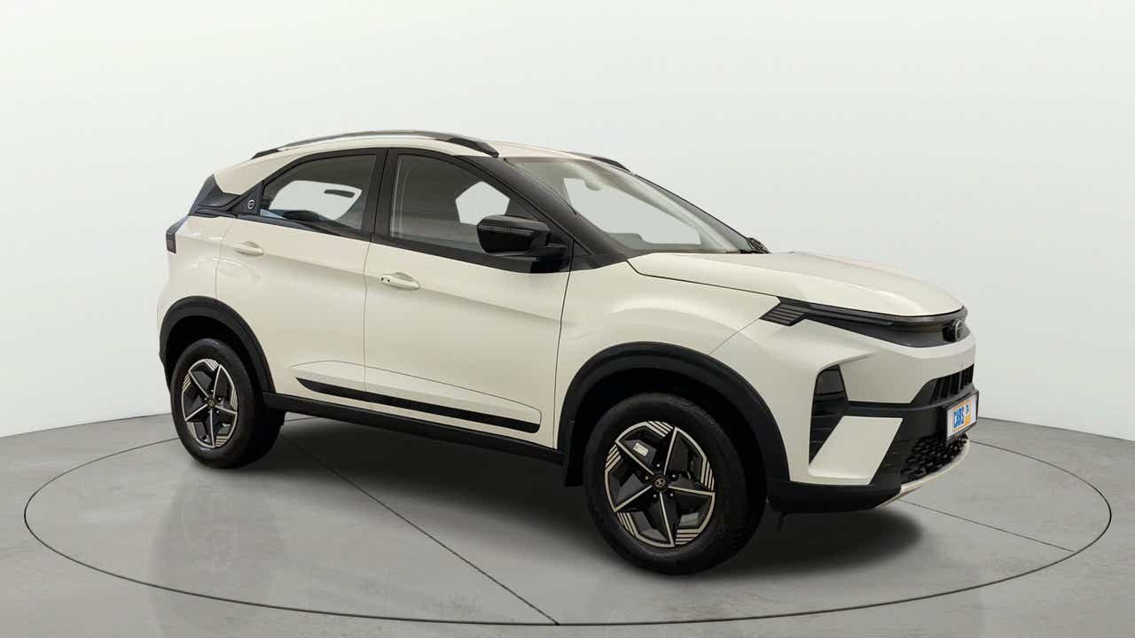 Side view of a Tata Nexon