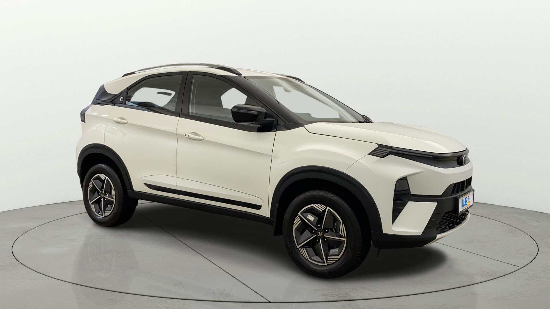 Side view of a Tata Nexon
