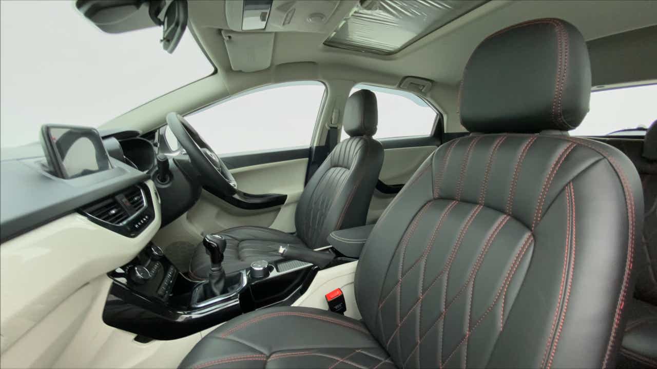 Front interior view of a Tata Nexon 2017-2023