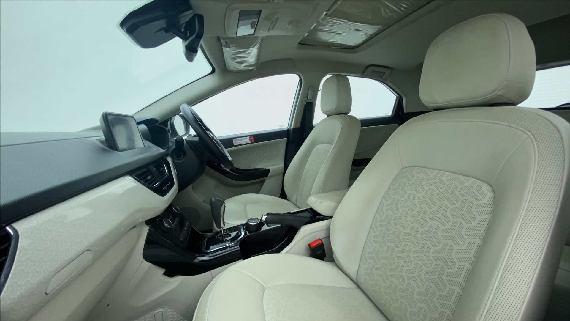 Front interior view of a Tata Nexon 2017-2023