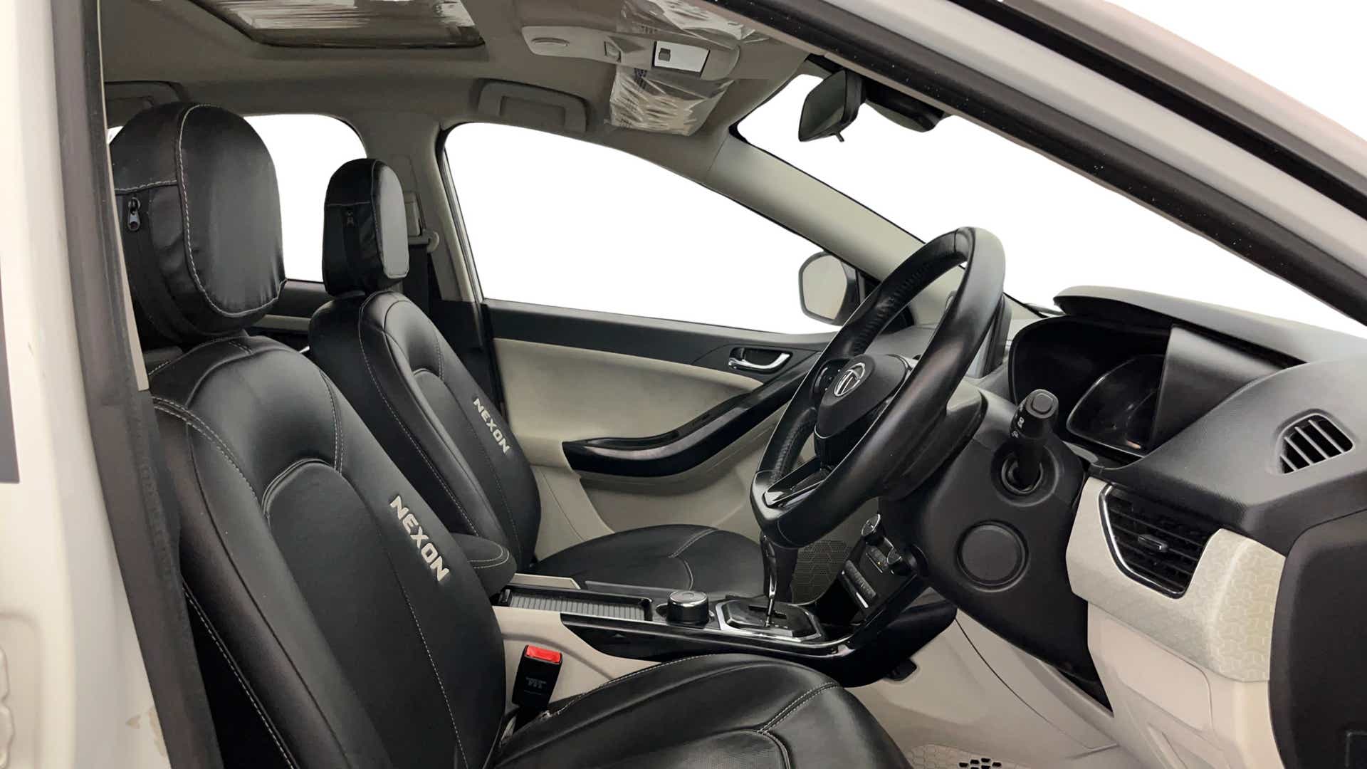 Front interior view of a Tata Nexon 2017-2023
