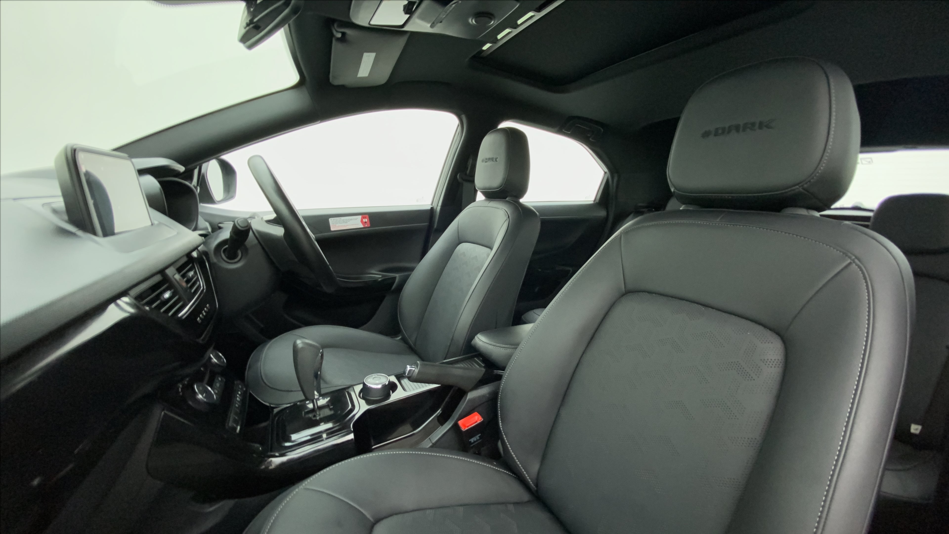 Front interior view of a Tata Nexon 2017-2023