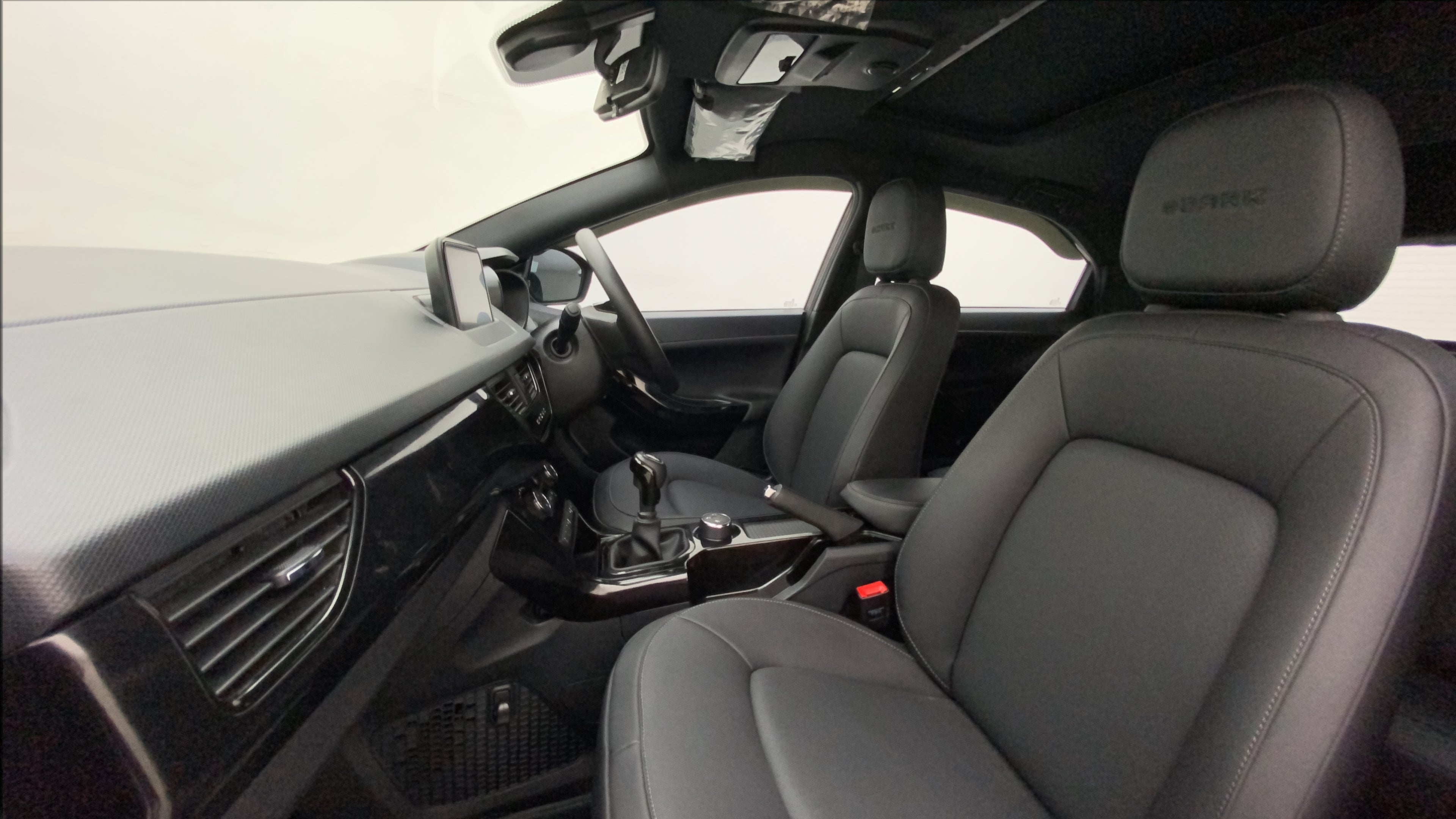 Front interior view of a Tata Nexon 2017-2023
