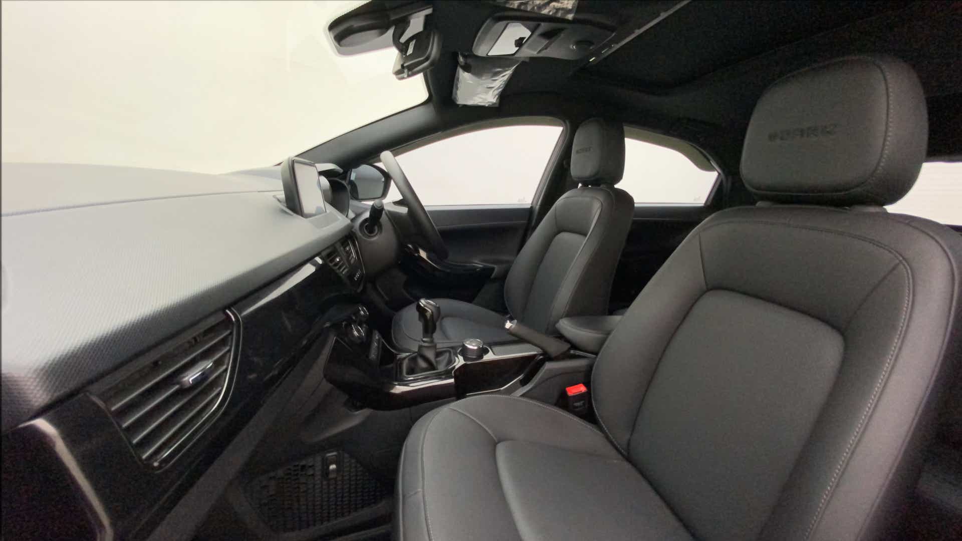 Front interior view of a Tata Nexon 2017-2023