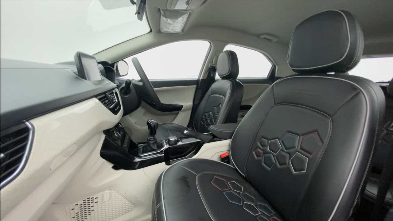 Interior front seats view of a Tata Nexon 2017-2023