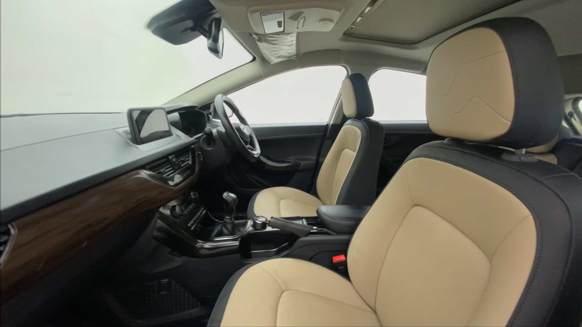 Interior dashboard view of a Tata Nexon 2017-2023