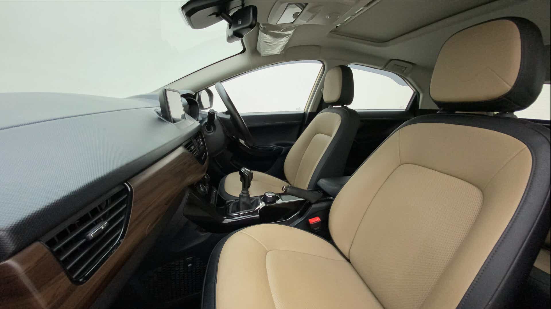 Interior dashboard of a Tata Nexon 2017-2023