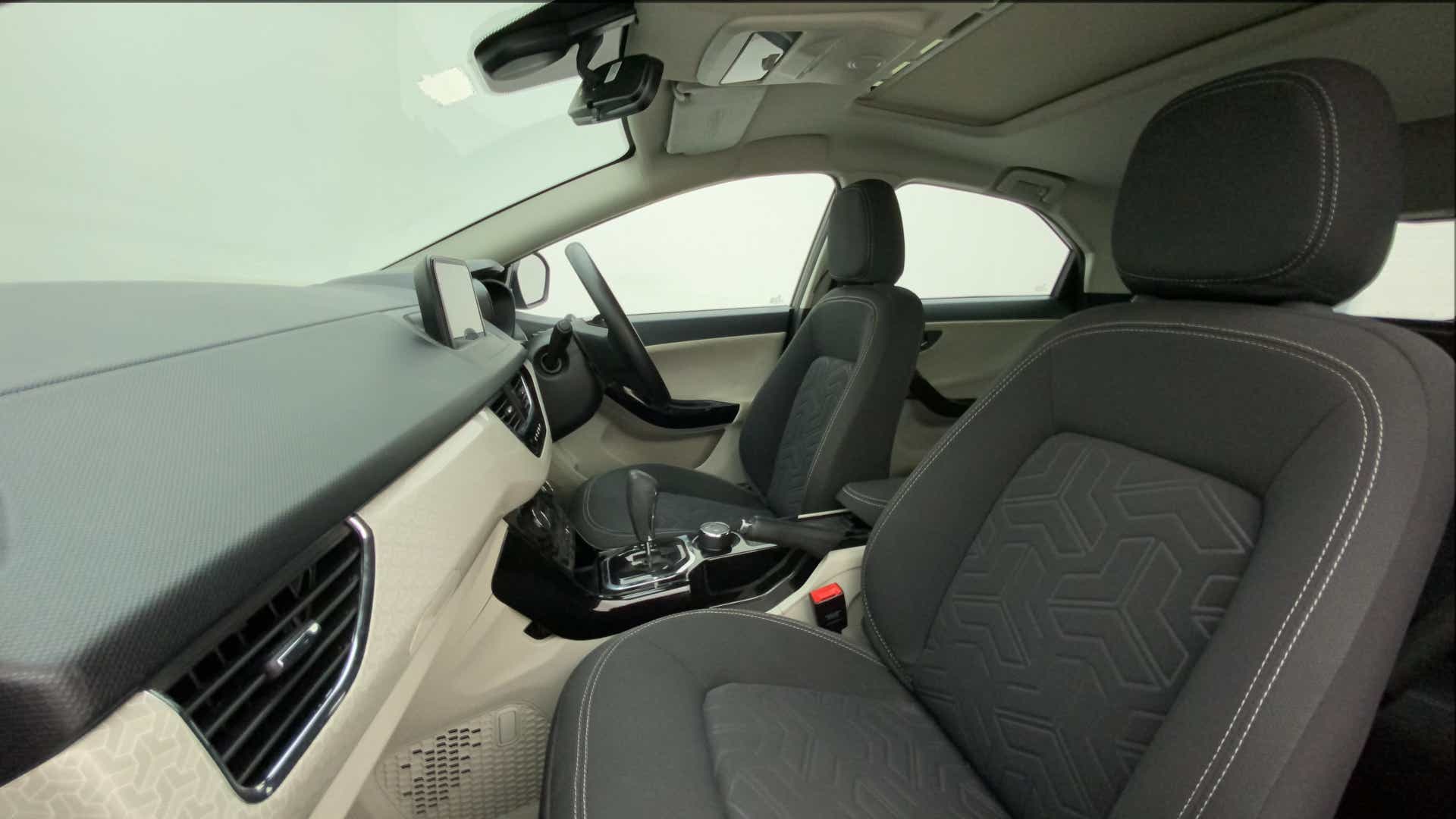 Front interior view of a Tata Nexon 2017-2023
