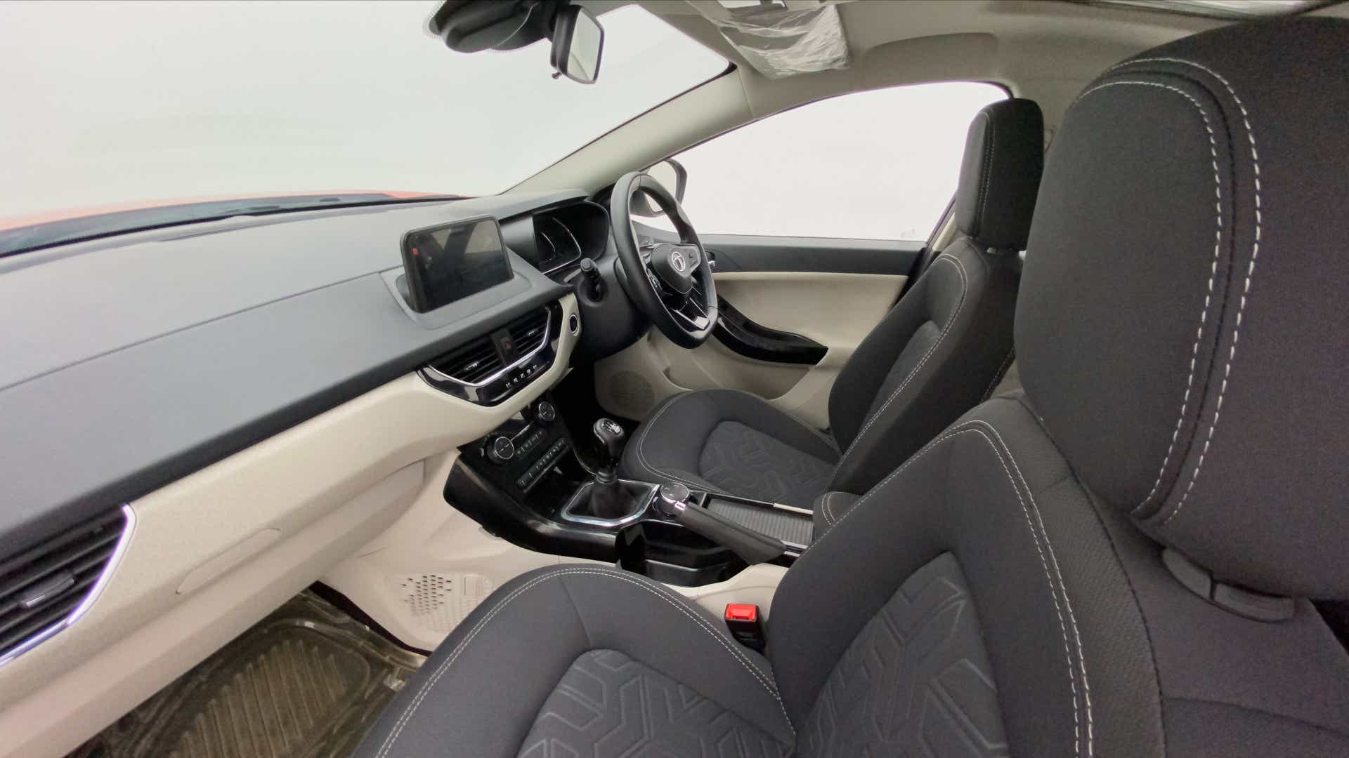 Interior dashboard view of a Tata Nexon 2017-2023