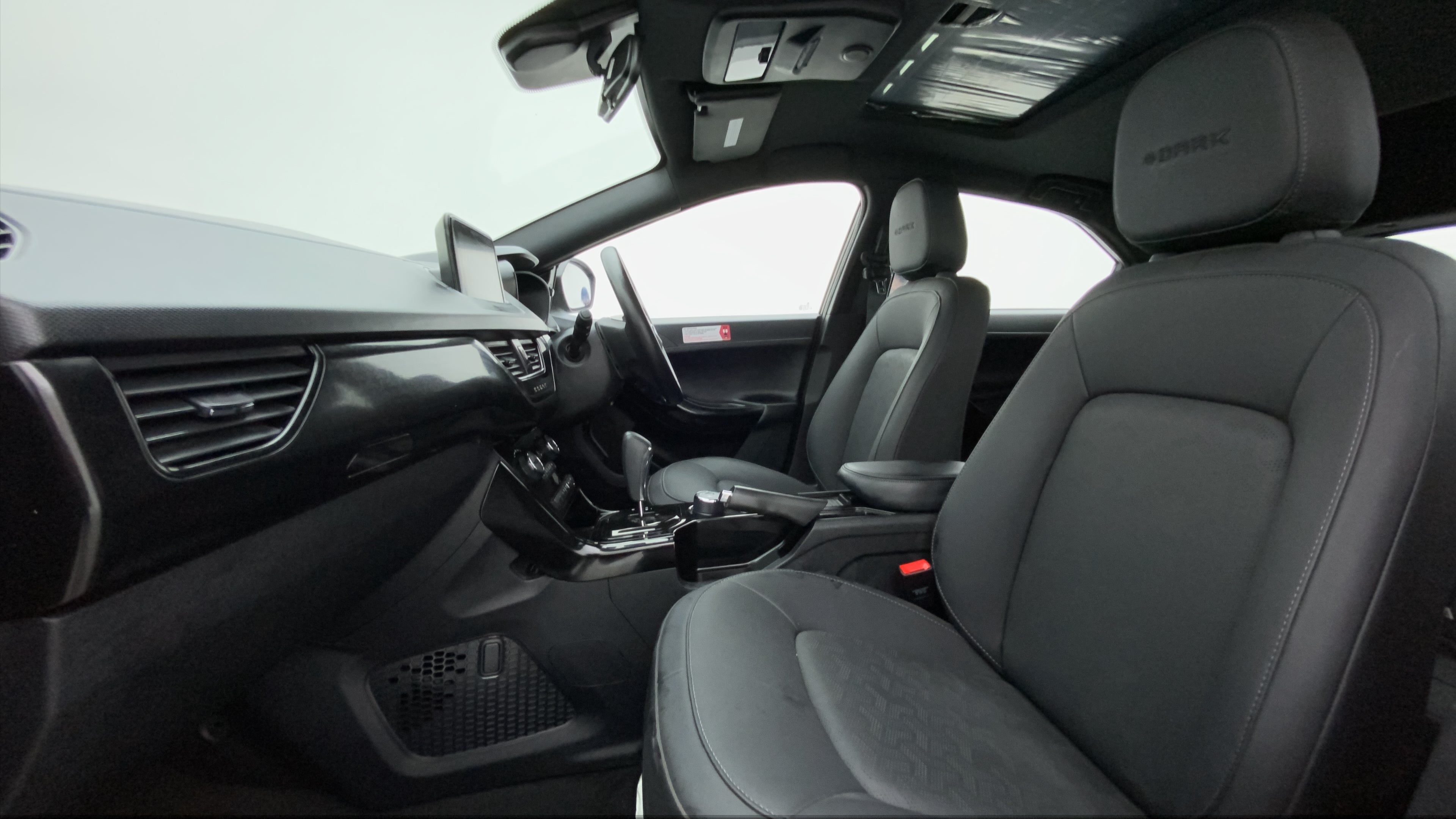 Interior dashboard of a Tata Nexon 2017-2023