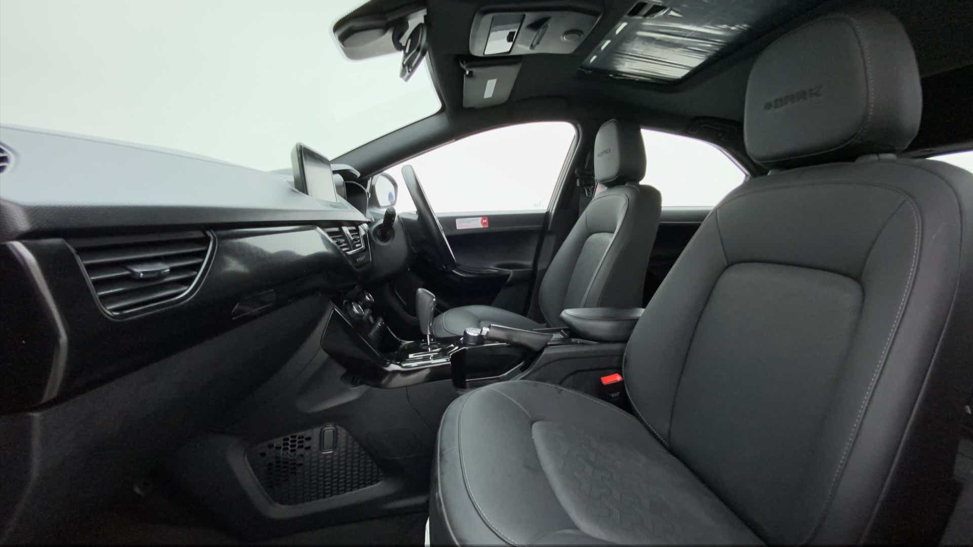 Interior dashboard of a Tata Nexon 2017-2023