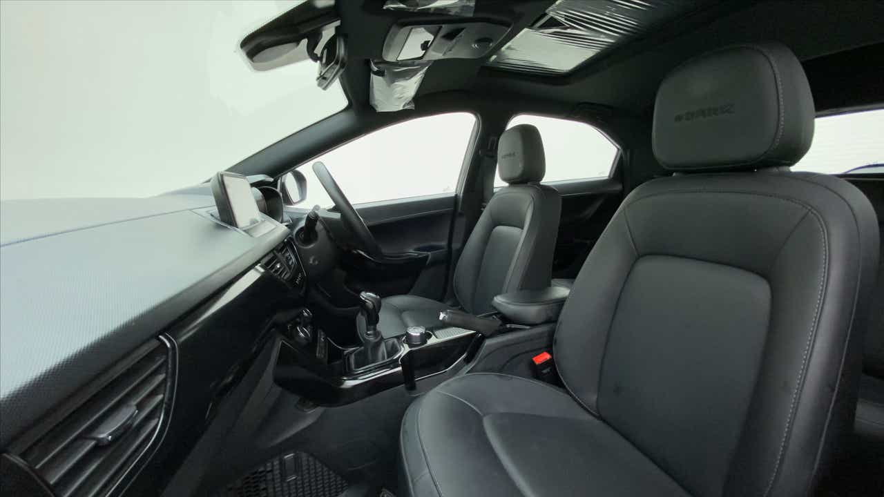 Front interior view of a Tata Nexon 2017-2023
