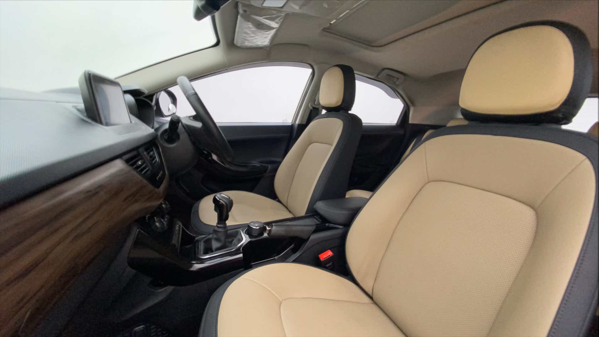 Front interior view of a Tata Nexon 2017-2023