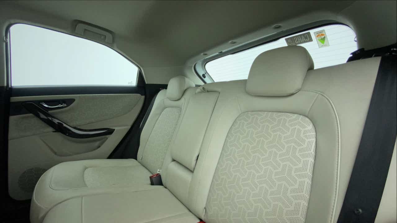 Rear seat view of a Tata Nexon 2017-2023