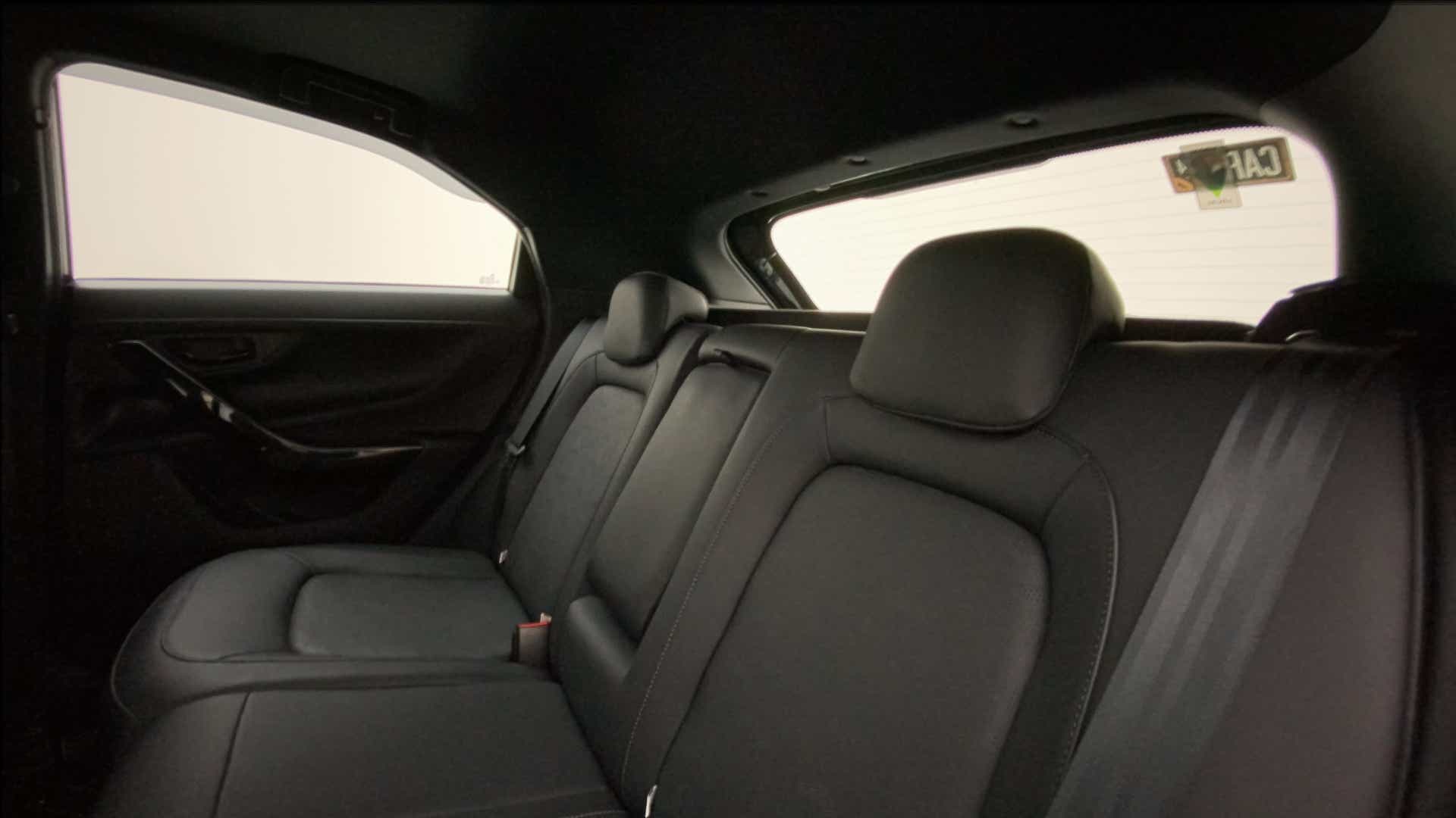 Rear seat view of a Tata Nexon 2017-2023