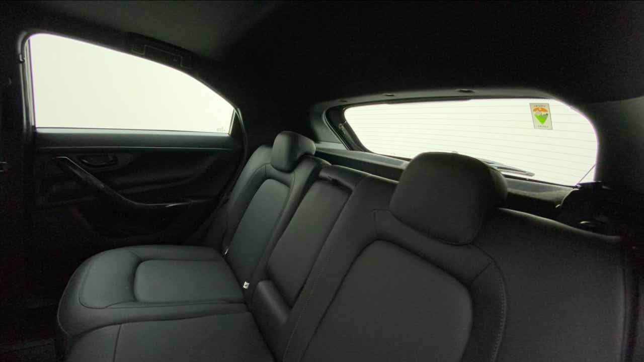 Rear seat interior of a Tata Nexon 2017-2023