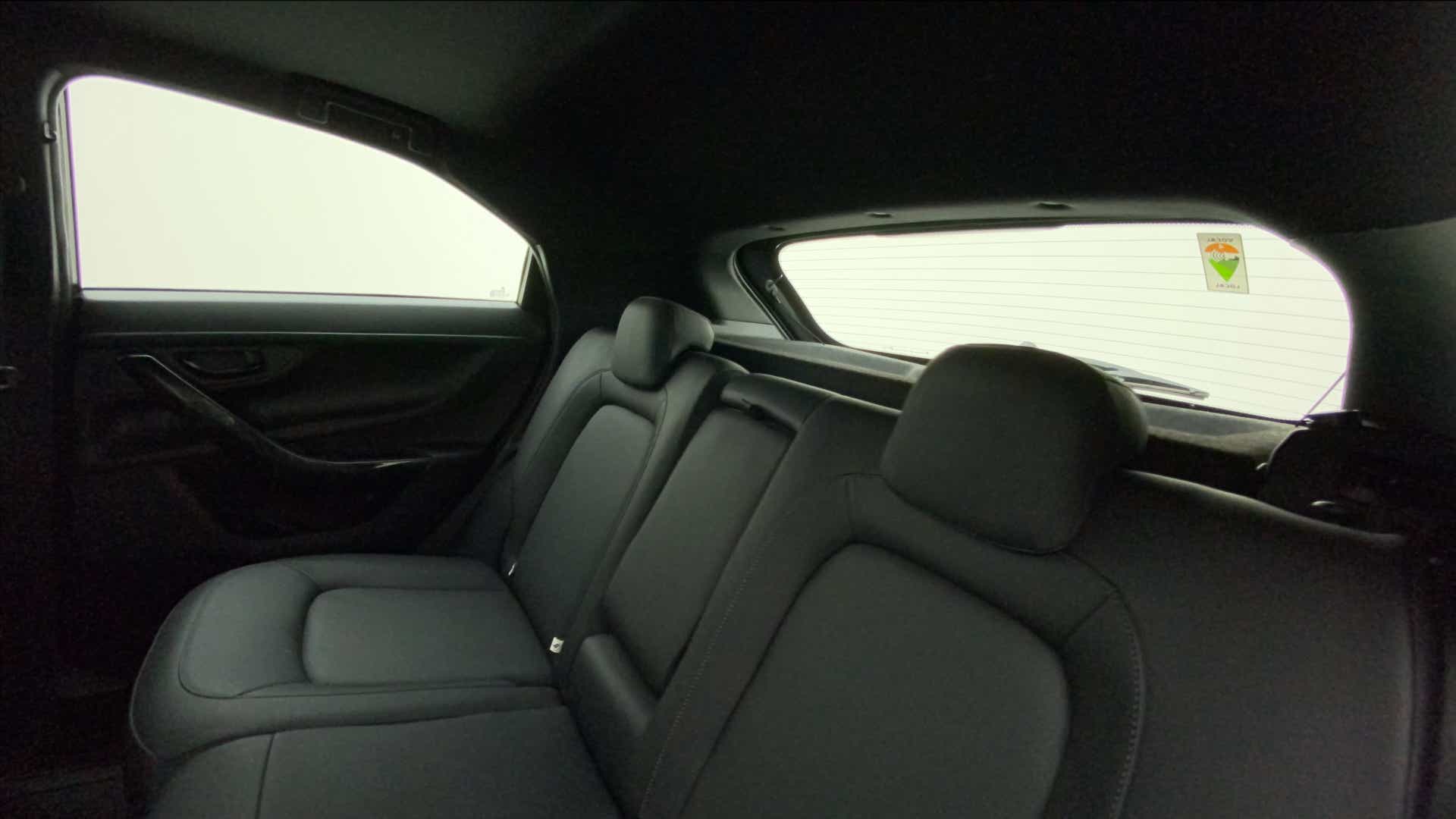Rear seat interior of a Tata Nexon 2017-2023