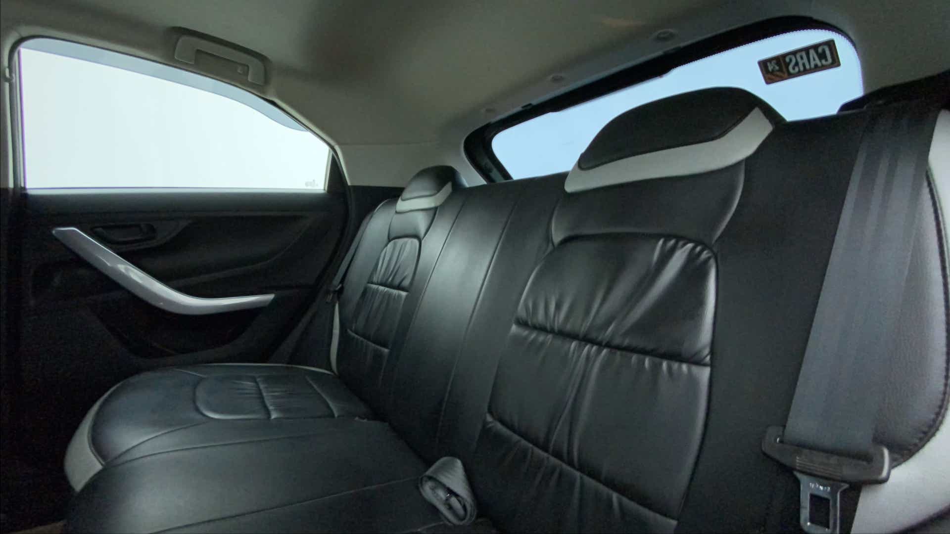 Rear seat view of a Tata Nexon 2017-2023