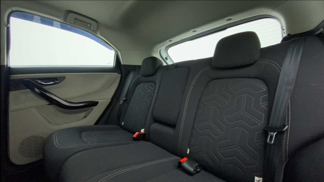 Rear seat view of a Tata Nexon 2017-2023