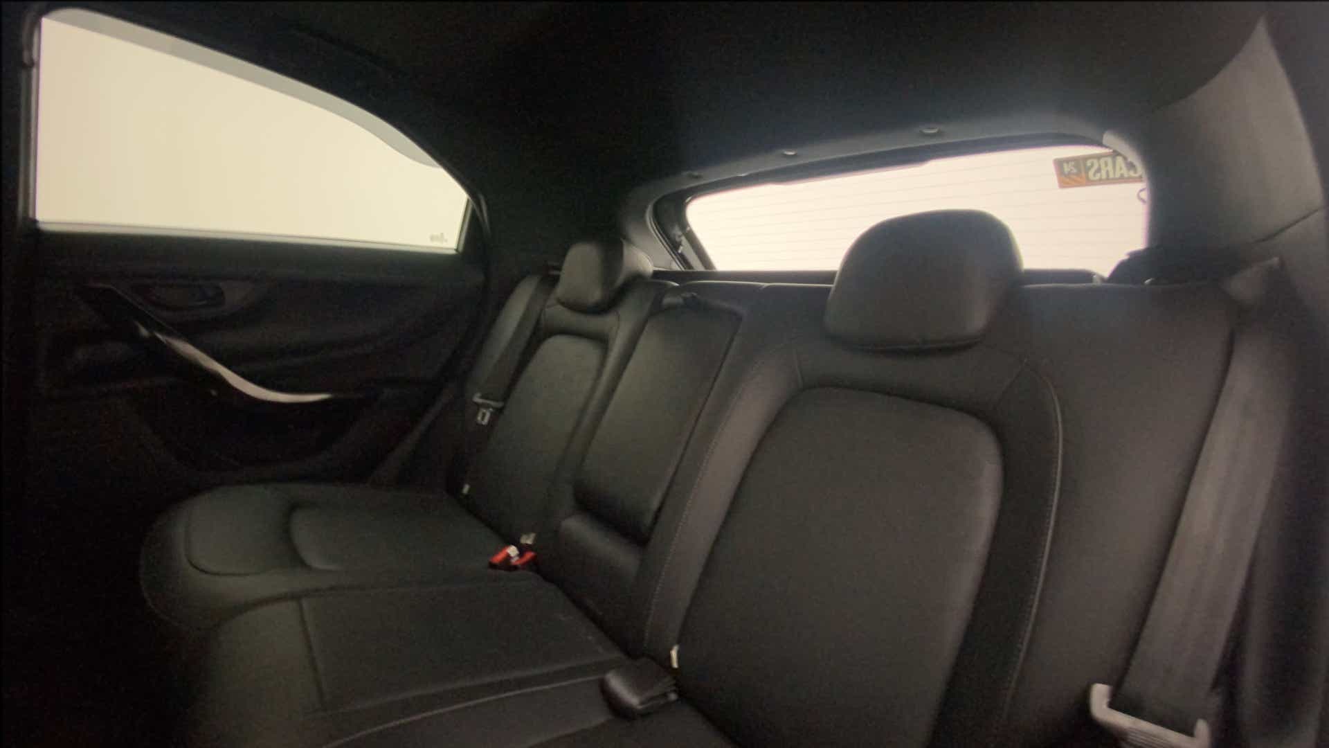 Rear seat view of a Tata Nexon 2017-2023