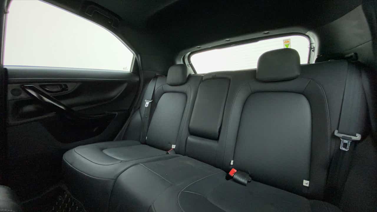 Rear seat interior of a Tata Nexon 2017-2023