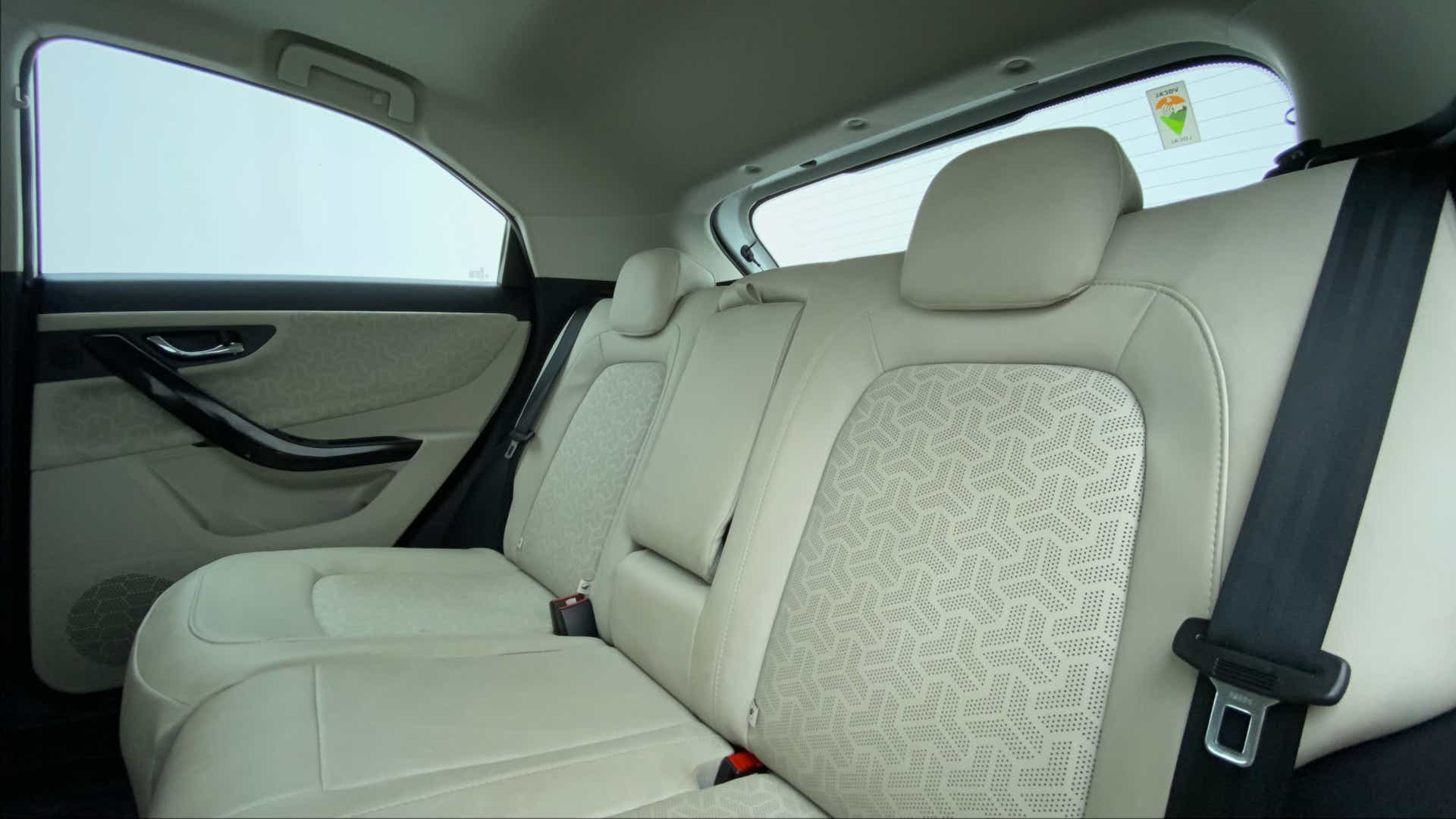 Rear seat view of a Tata Nexon 2017-2023