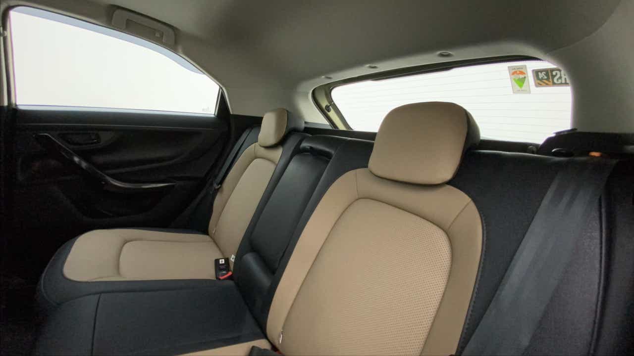 Rear seat view of a Tata Nexon 2017-2023
