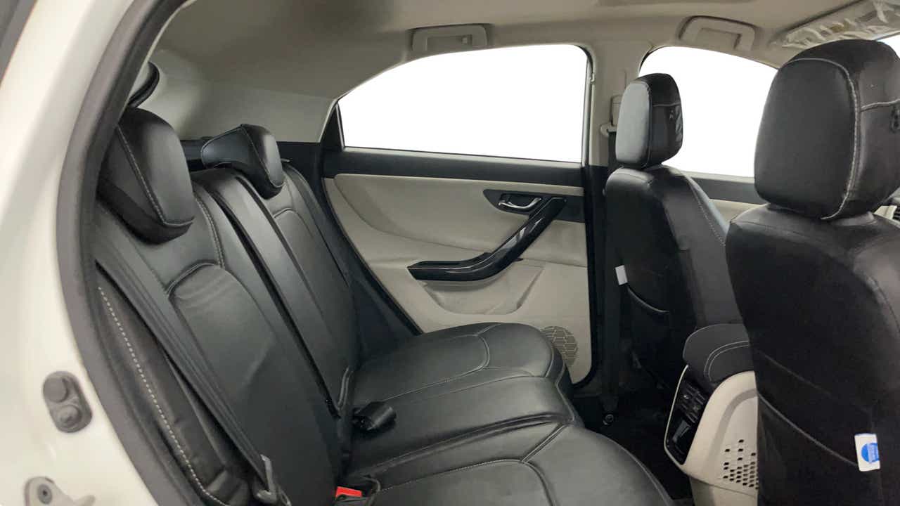 Rear seat and cabin view of a Tata Nexon 2017-2023