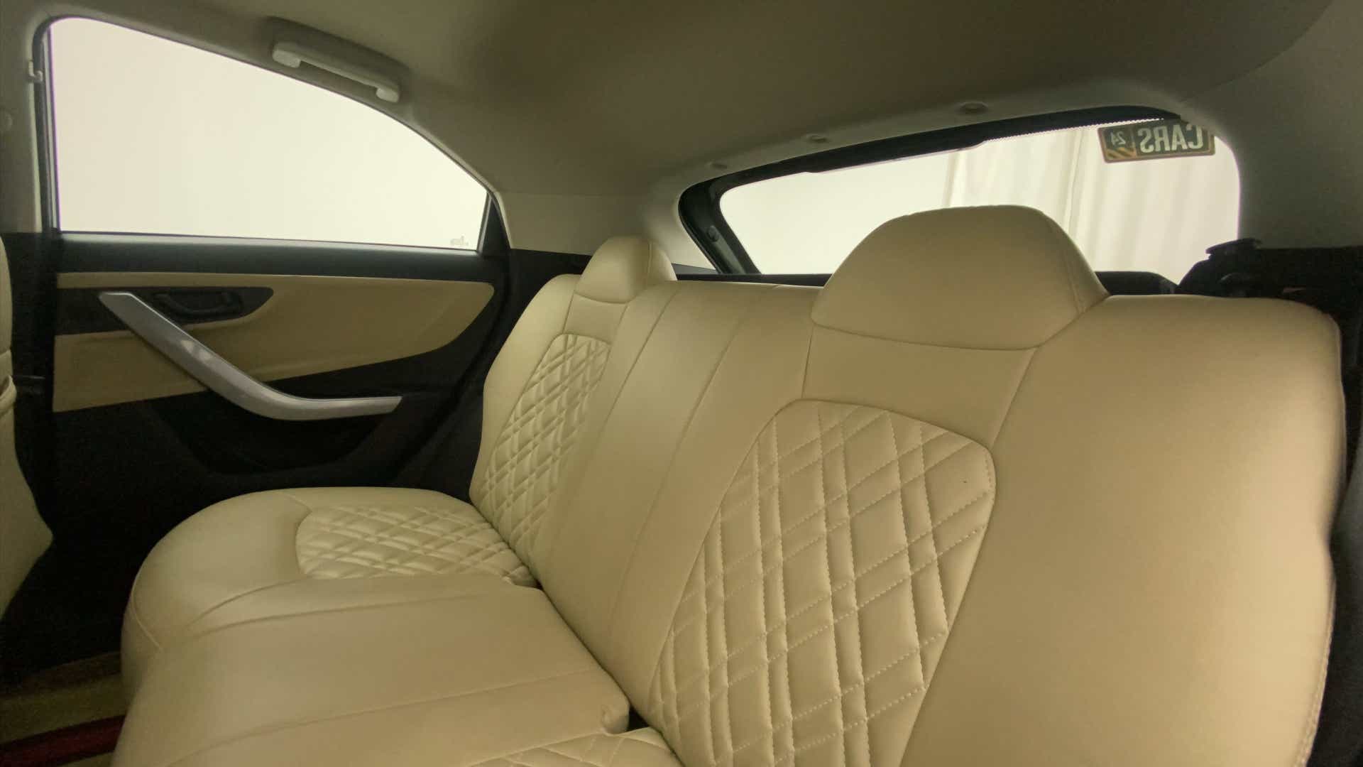 Rear seat view of a Tata Nexon 2017-2023