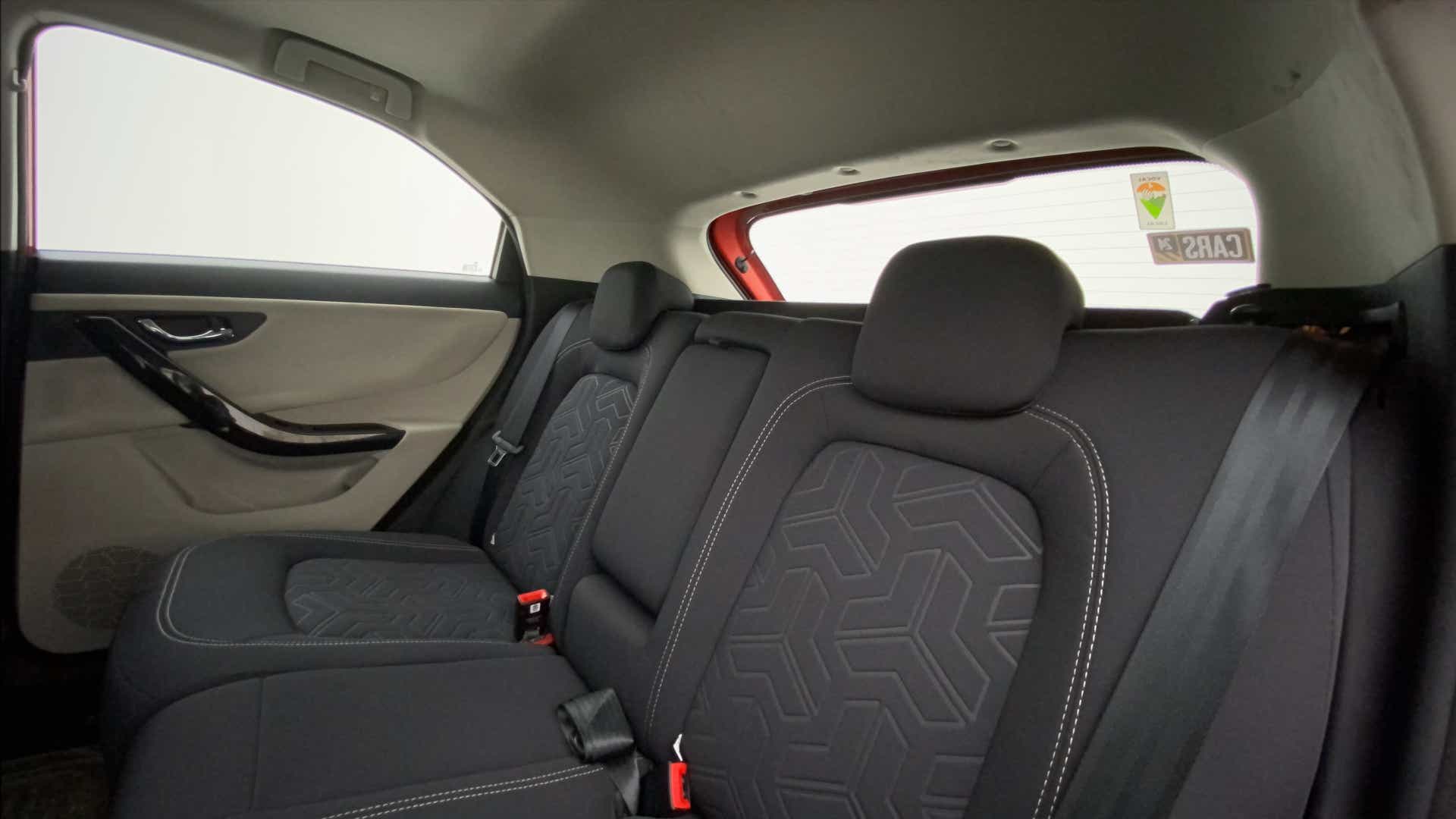 Rear seat view of a Tata Nexon 2017-2023