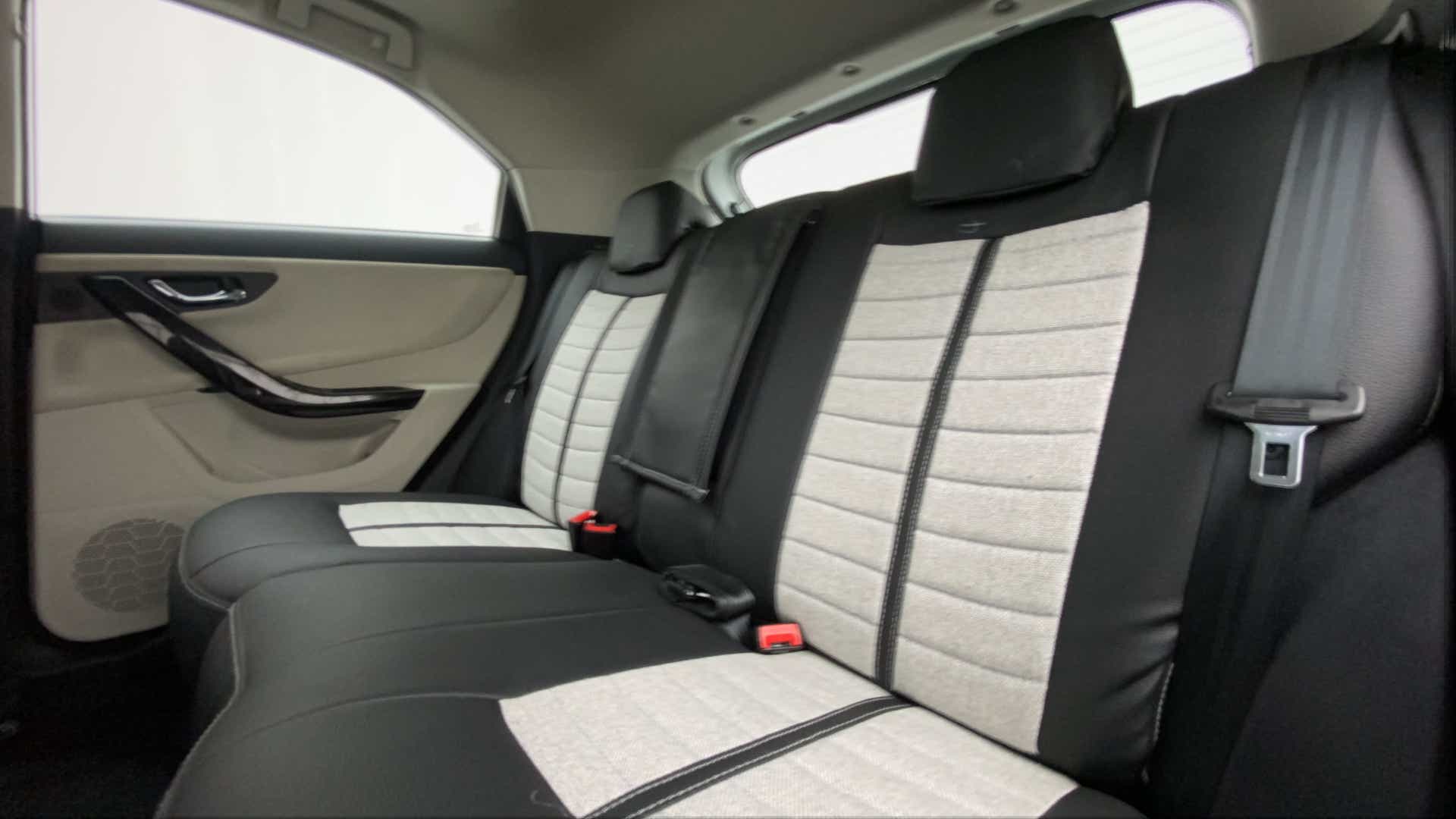 Rear seat view of a Tata Nexon 2017-2023