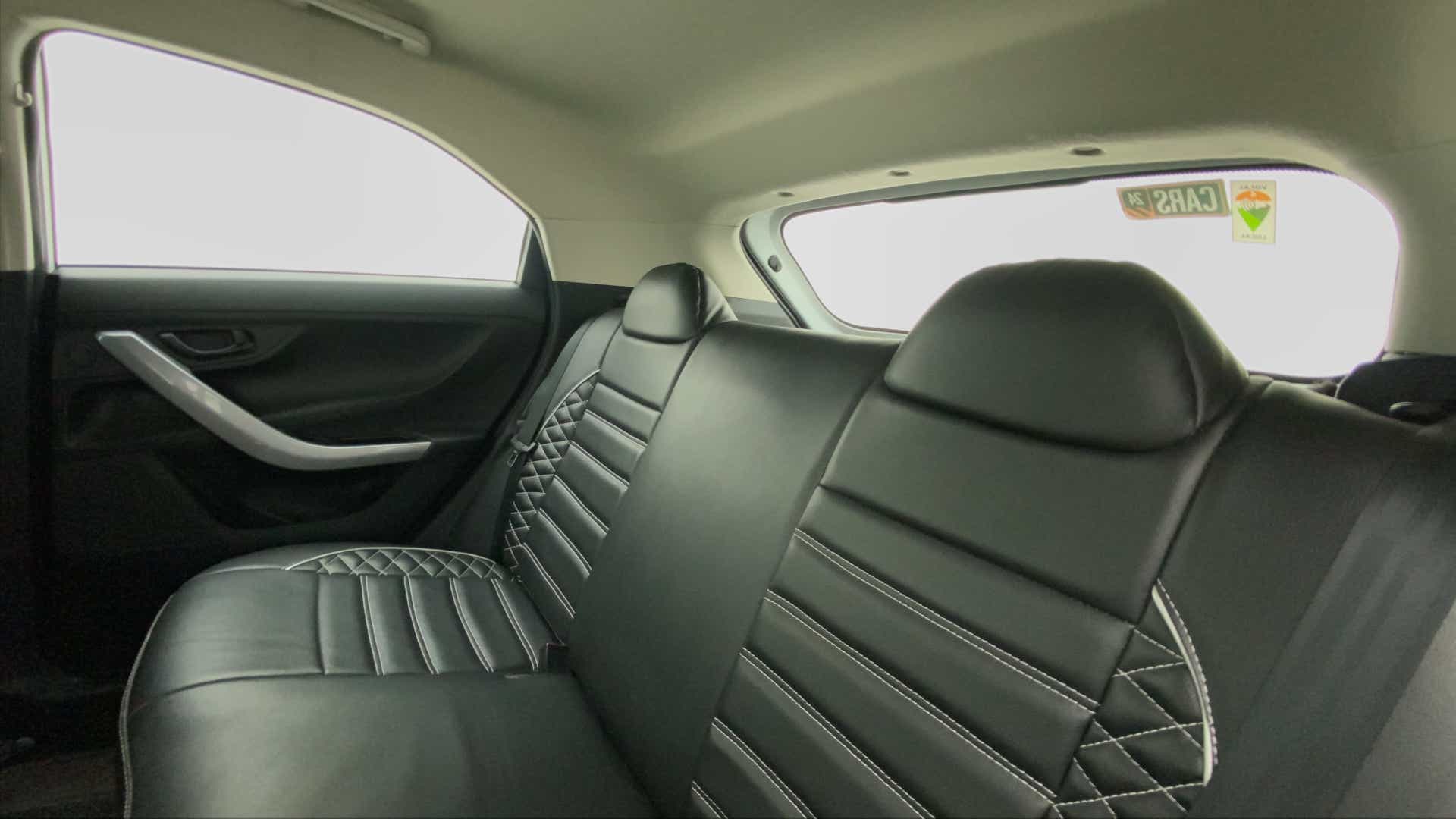 Rear seat view of a Tata Nexon 2017-2023